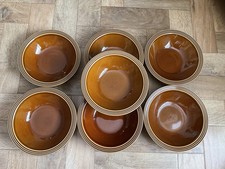 7x Hornsea Heirloom Rimmed Bowls (17cm diameter)