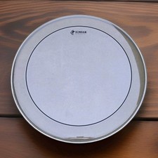 Bonham DRUMHEADS HYD oil filled Clear 14 Inch Tom Tom  Batter HEAD -2 PLY OIL 