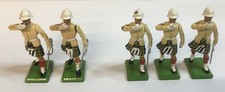 Britains 1983-1986 Highland Soldiers X 5