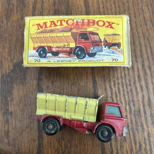 Matchbox grit spreader - matchbox,