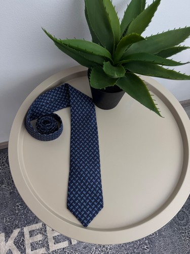Hermès paris silk tie - tie, navy