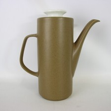 J&G Meakin Coffee Pot Maidstone Tulip Time Green Vintage- EHB