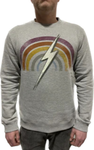 Lightning bolt rainbow crew - lightning,