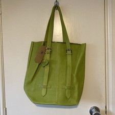Blondie Mania Leather Tote Bag