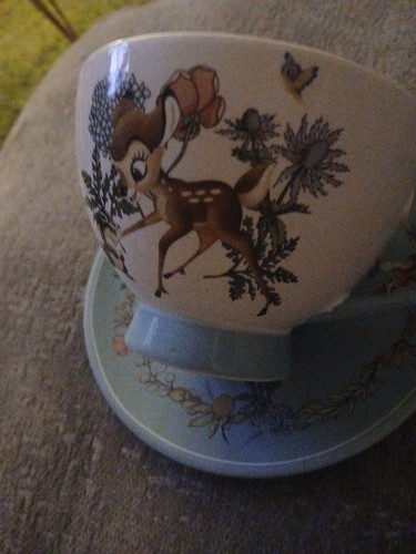 Vintage disney bambi cup and - bambi,