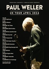 Paul Weller UK Tour 2024 A3 A4
