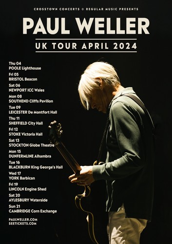 Paul weller tour 2024 - uk,