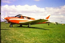 PIPER PA-24 COMANCHE Aircraft (G-ARLB) - Original 35mm SLIDE (c1960)