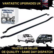 2x FUEL TANK STRAPS FOR RENAULT TRAFIC NISSAN PRIMESTAR VAUHALL VIVARO 2001-2014