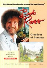 BOB ROSS THE JOY OF PAINTING GRANDEUR OF SUMMER: BOB  - UK compatible DVD sealed