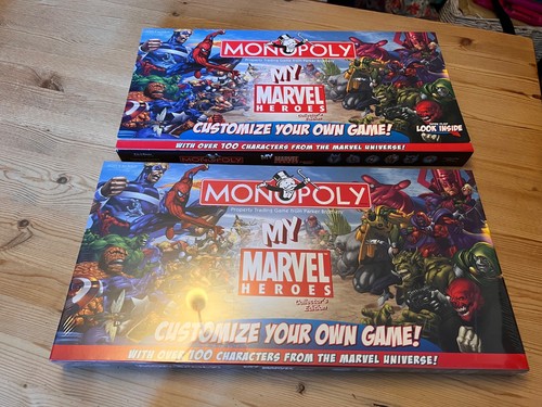 Marvel heroes monopoly - marvel,