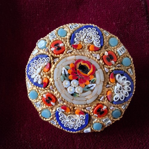 Vintage italian micro mosaic - vintage,