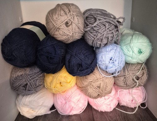 Joblot x15 100g wool - x15,,