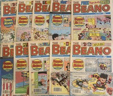 Beano comics 1991 bundle - 10,