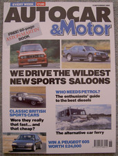 Autocar 5 Sep 1990: Lotus