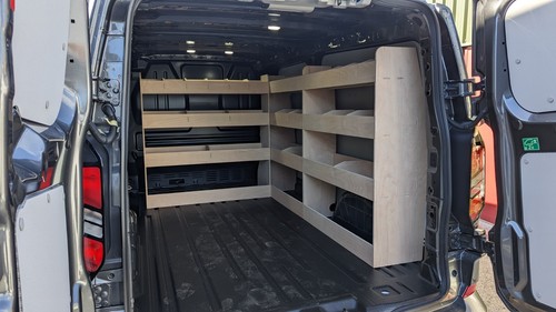 Ford custom van racking 2024 - ford,