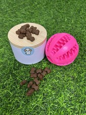 Pink Enrichment Treat Ball For