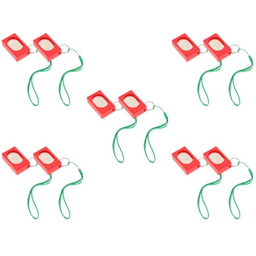 Red pet training clickers - red,