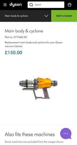 Dyson v12 sv46 cordless - dyson,