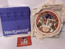 Wedgewood A Child’s Christmas 1979 Fine Bone China Plate Boxed  