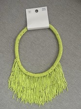 BNWT M&S Lime Green Tassel