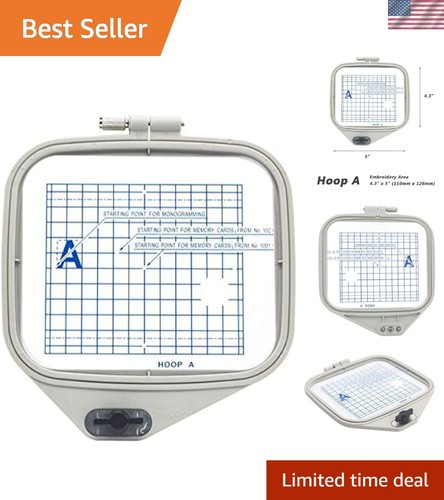 Embroidery hoop for janome - a,