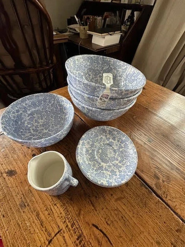Burleigh chintz bowls jug and - burleigh,