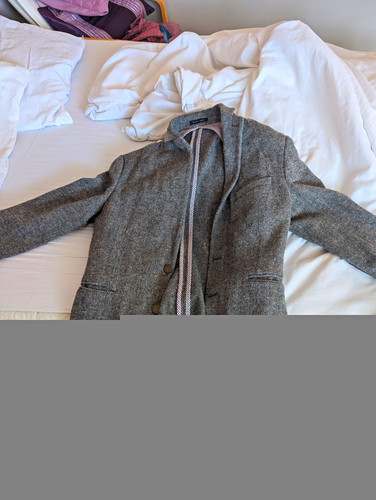 Zara man grey - zara, herringbone