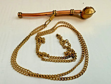 Vintage  Copper Boatswain Pipe