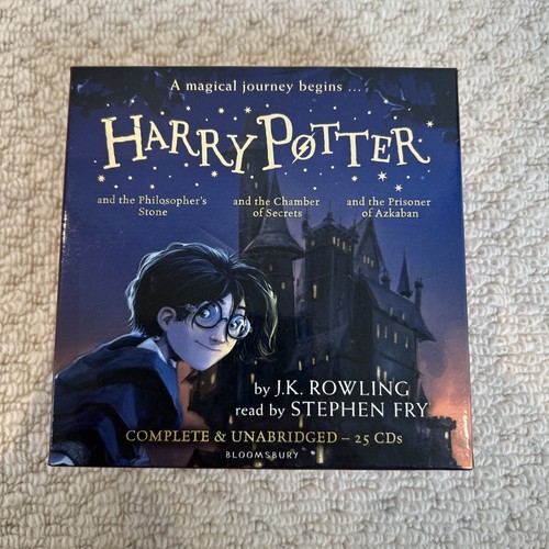 Harry potter audio book - book, cd