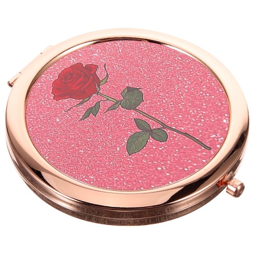 Portable round compact makeup - compact,
