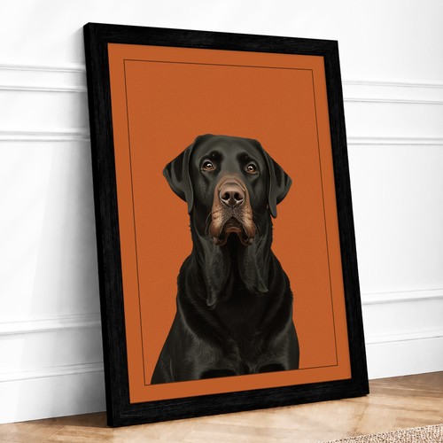 Labrador portrait modern - portrait,