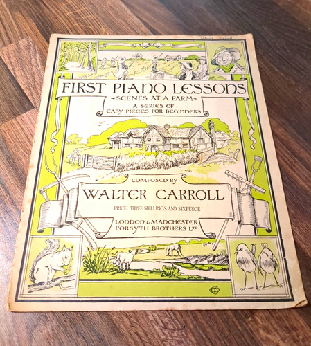 First piano lessons scenes - lessons,