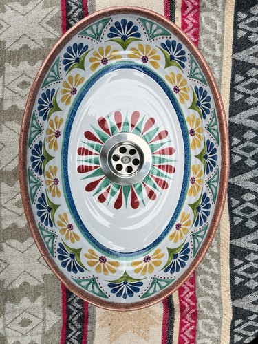 Campervan sink oval melamine - campervan,