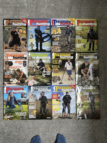 Treasure hunting magazine - hunting,