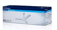 Westinghouse Industrial 142cm/ 56" White Ceiling Fan with Wall Control