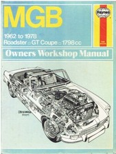 MG MGB Mk1 Mk2 GT COUPE &