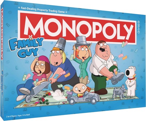 Monopoly family guy edition - family,