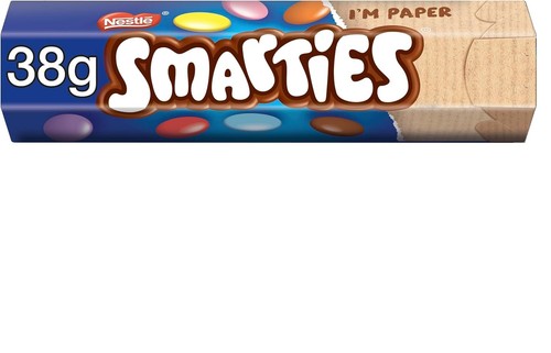 Smarties tube milk chocolate - smarties,