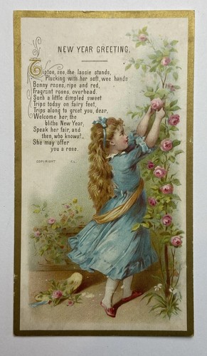 Antique victorian birthday - antique, a