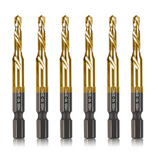6-Pc 10-32NC Combination Drill