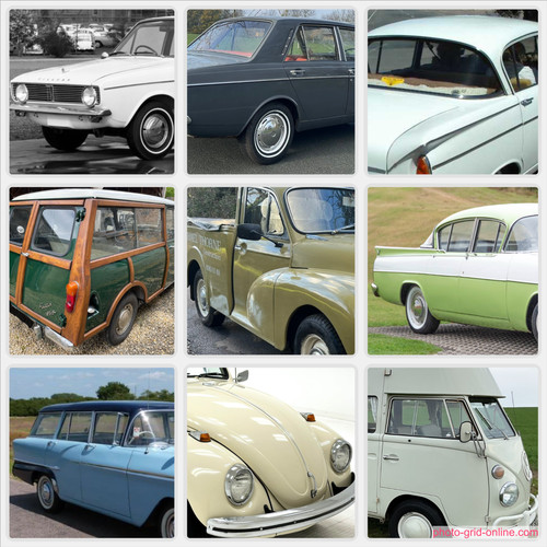 Collection 1960s cars - cars, &