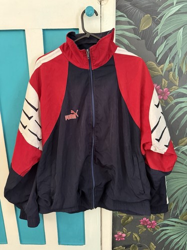 Vintage 90s puma track jacket - 90s,
