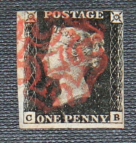 1840 one penny black - 1840,