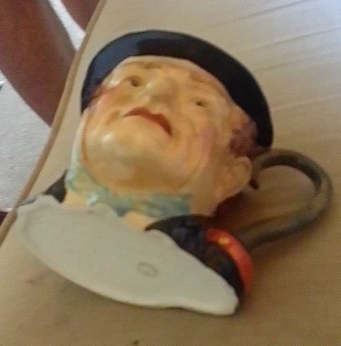 Ceramic toby jug character - ceramic,