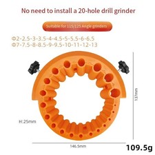 Angle grinder drill bit - grinder,