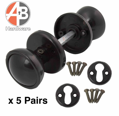 Pack black plastic door - pack, of