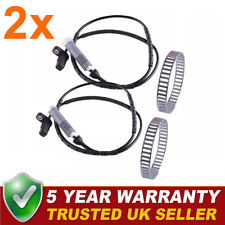 2x REAR ABS SPEED SENSOR+ABS RING for BMW 1&3 SERIES 116 120 316 318 320i/d