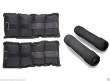 Wrist Ankle Weights Resistance 0.5Kg Pairs-Soft Foam Dumbbell Aerobic 0.5Kg Pair