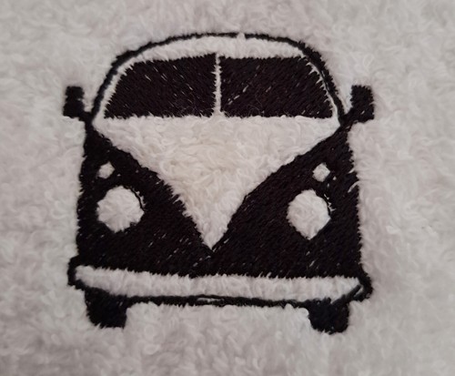 Campervan design embroidered - design,